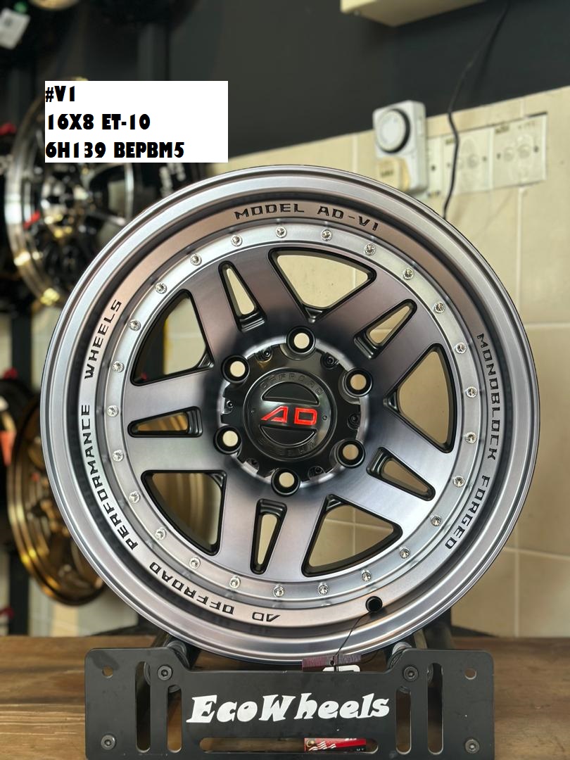 Ad wheels | Cast Monoblock v1 16 inch 6H139.7