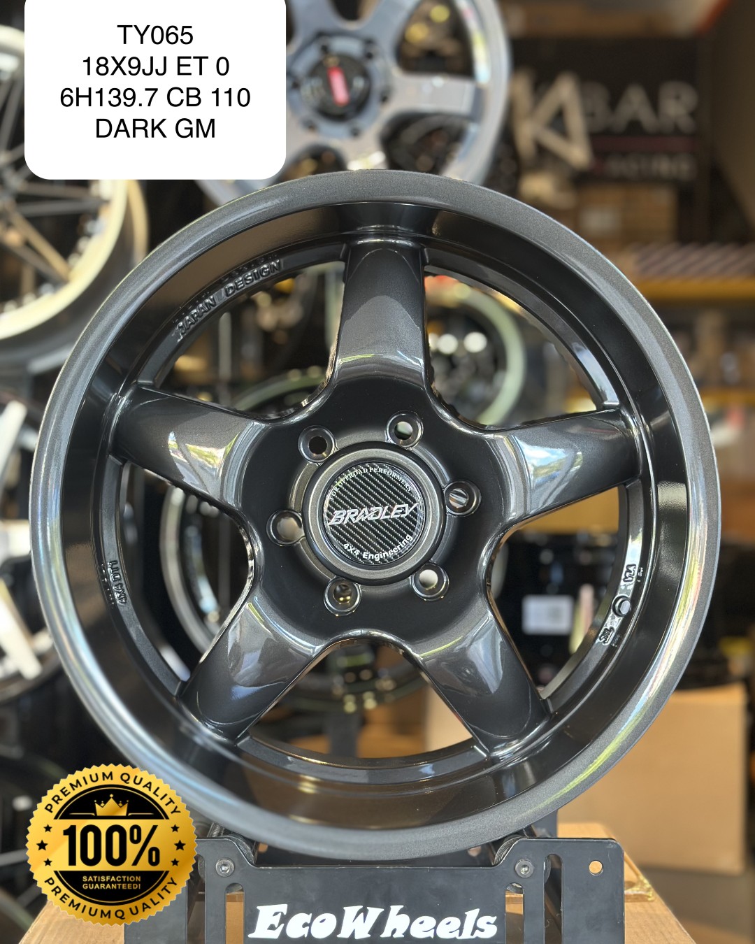 Bradley wheels | 4X4 pi 18 inch 6H139.7