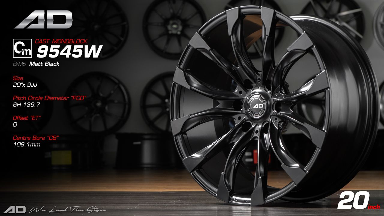 Ad wheels | Ad 9545 20 inch 6H139.7