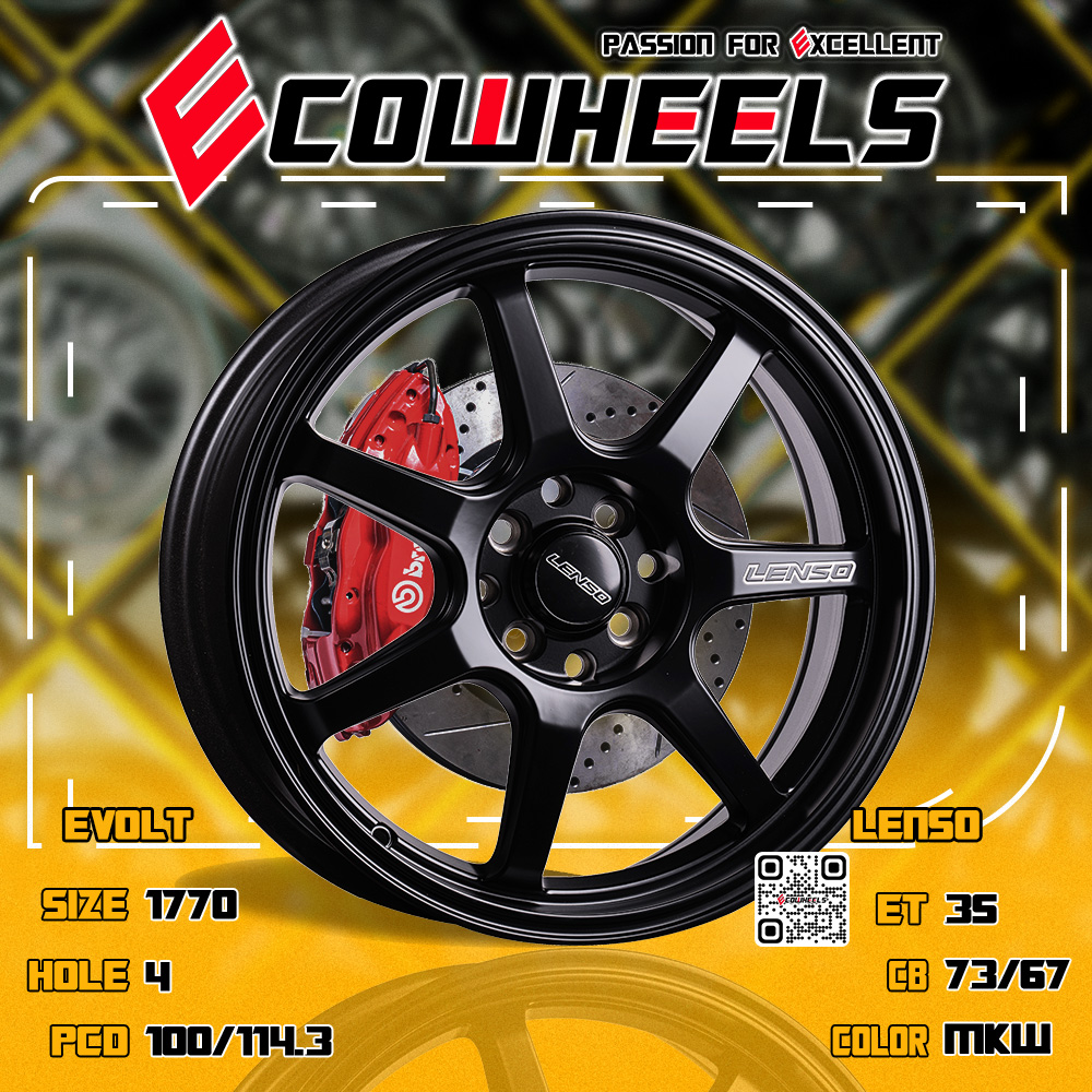 Lenso wheels | Project-D evolt 17 inch 4H100/114.3